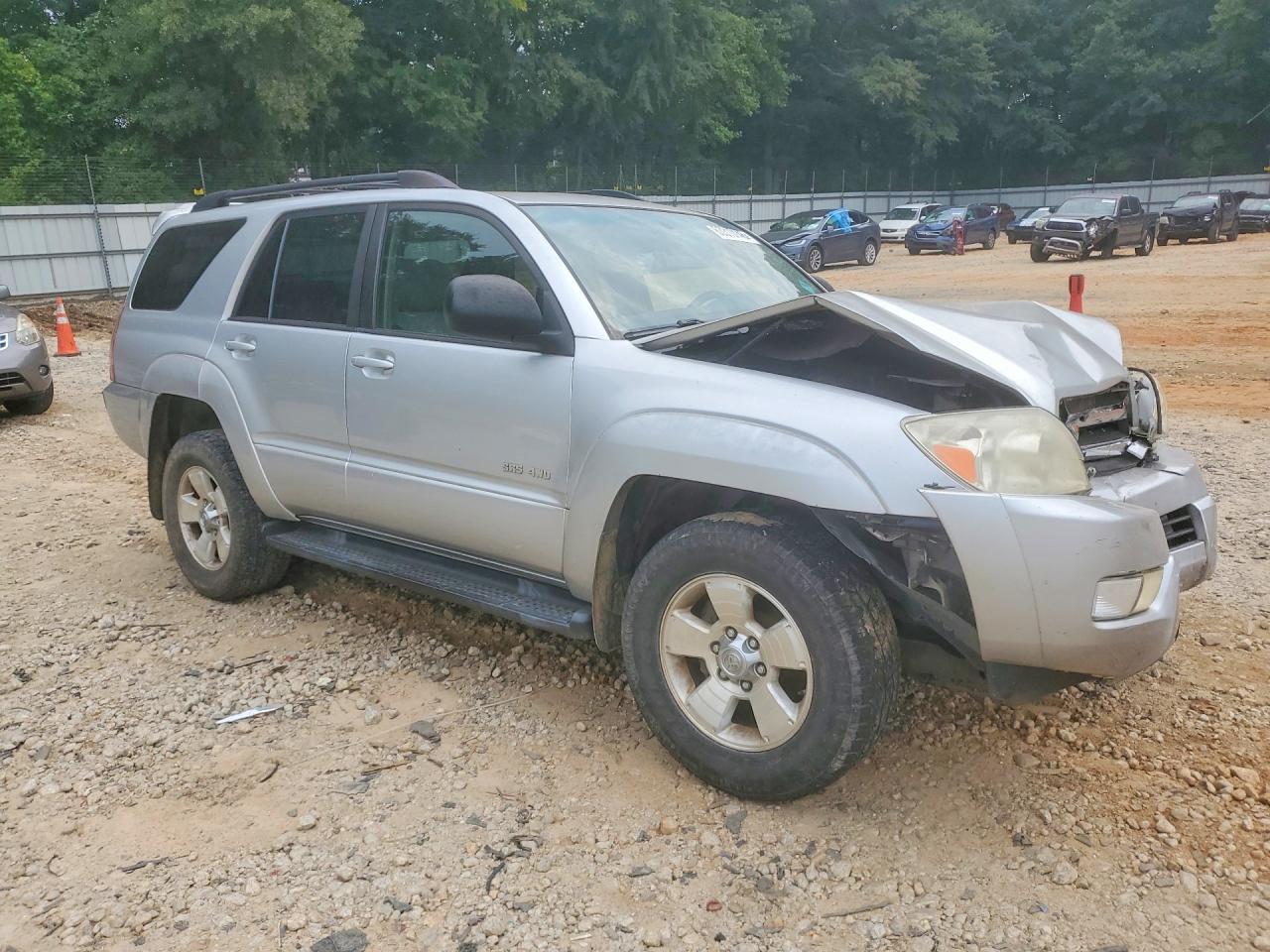 2005 Toyota 4runner Sr5 Silver vin: JTEBU14R258030052