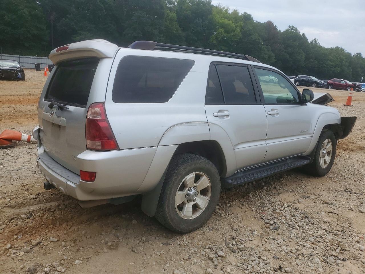 2005 Toyota 4runner Sr5 Silver vin: JTEBU14R258030052