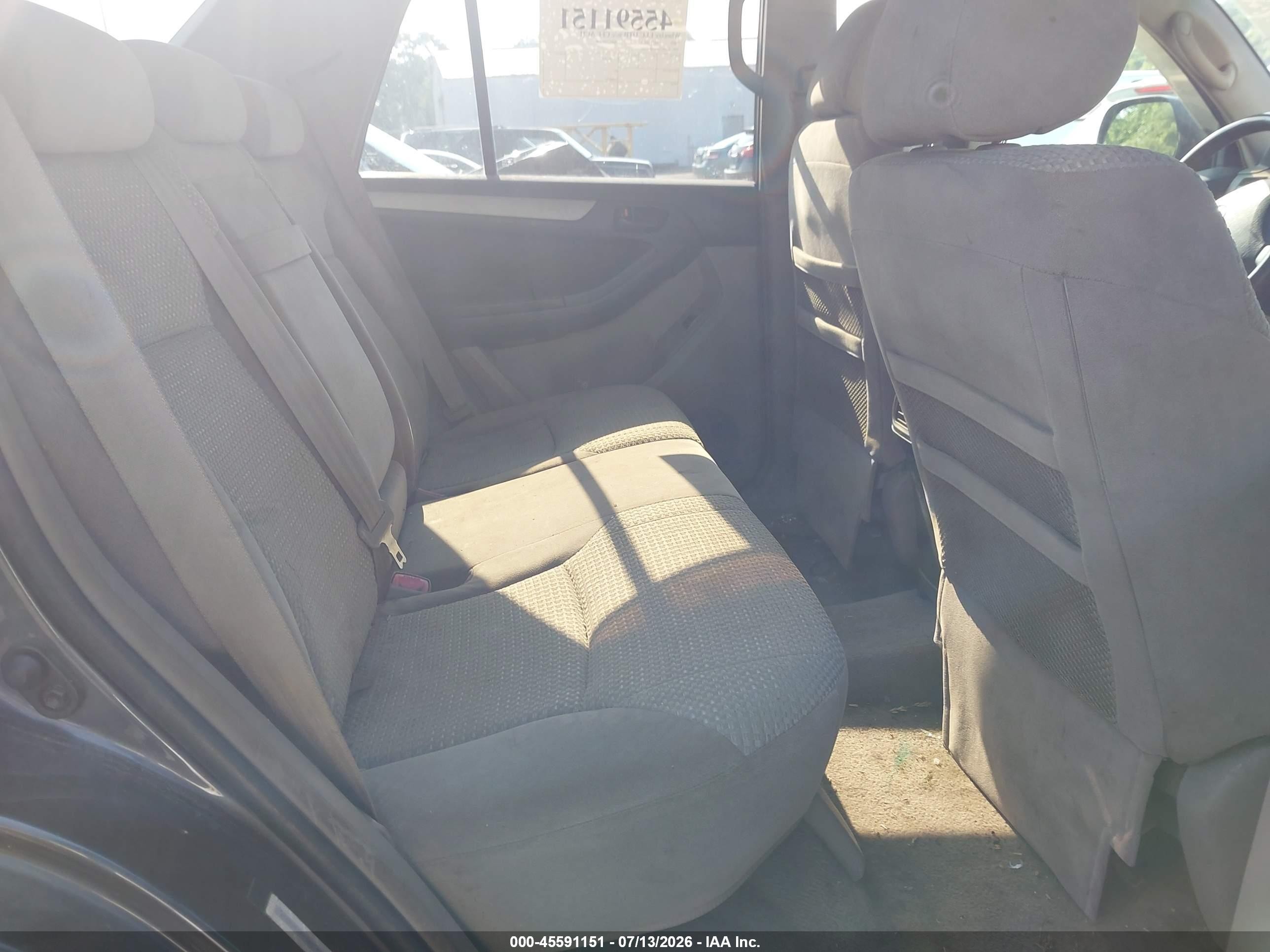 2005 Toyota 4runner Sr5 V6 Gray vin: JTEBU14R258037289
