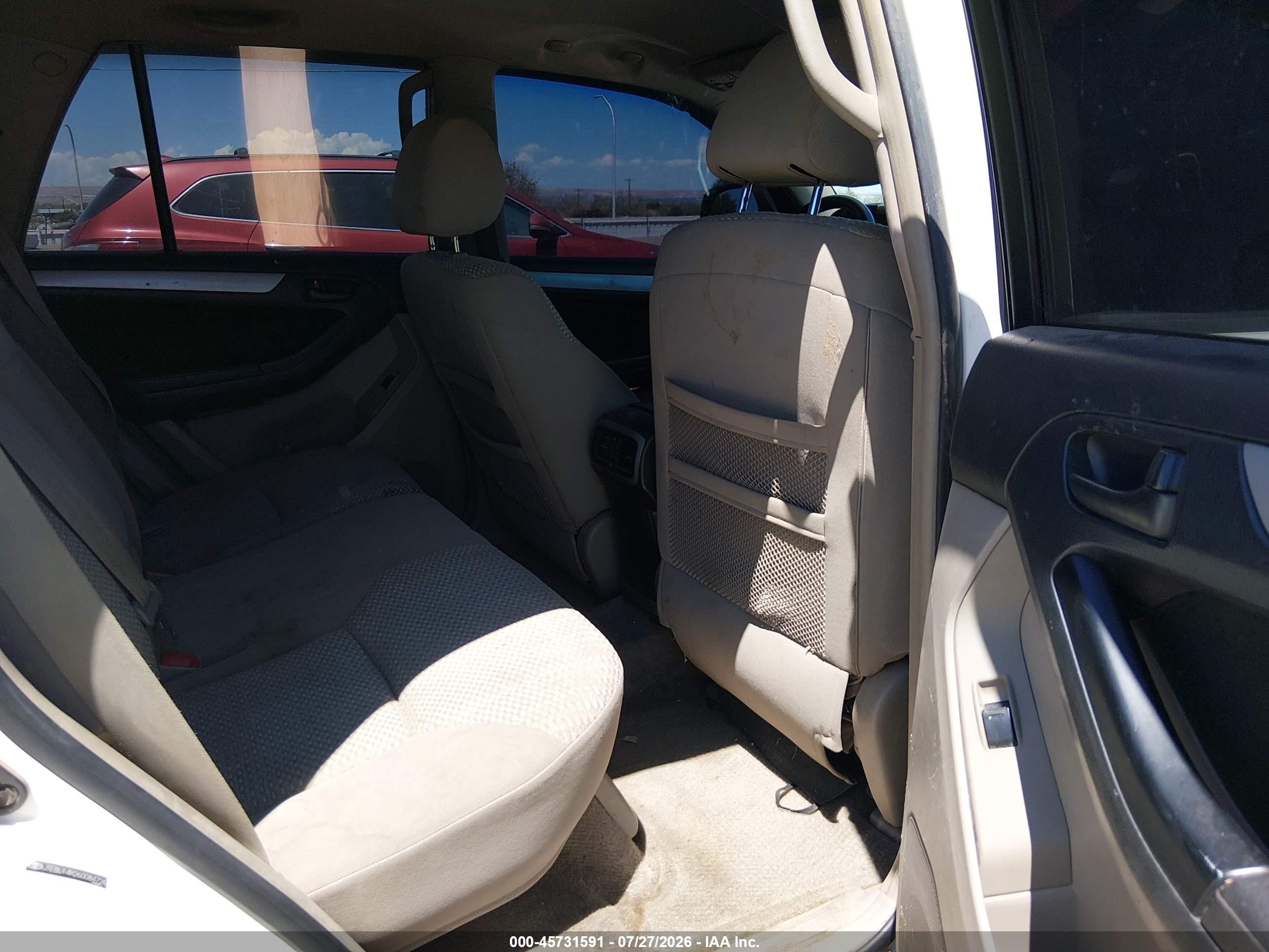 2006 Toyota 4runner Sr5 V6 White vin: JTEBU14R260084726