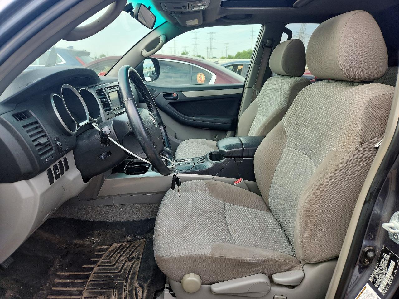 2006 Toyota 4runner Sr5 Gray vin: JTEBU14R260098044