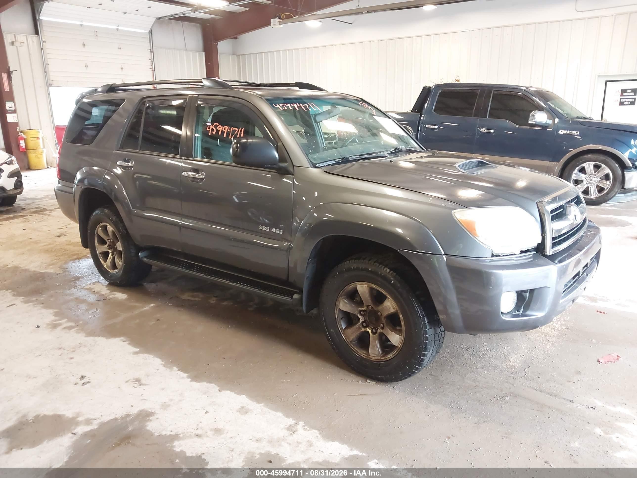 2006 Toyota 4runner Sr5 V6 Серый vin: JTEBU14R260104828