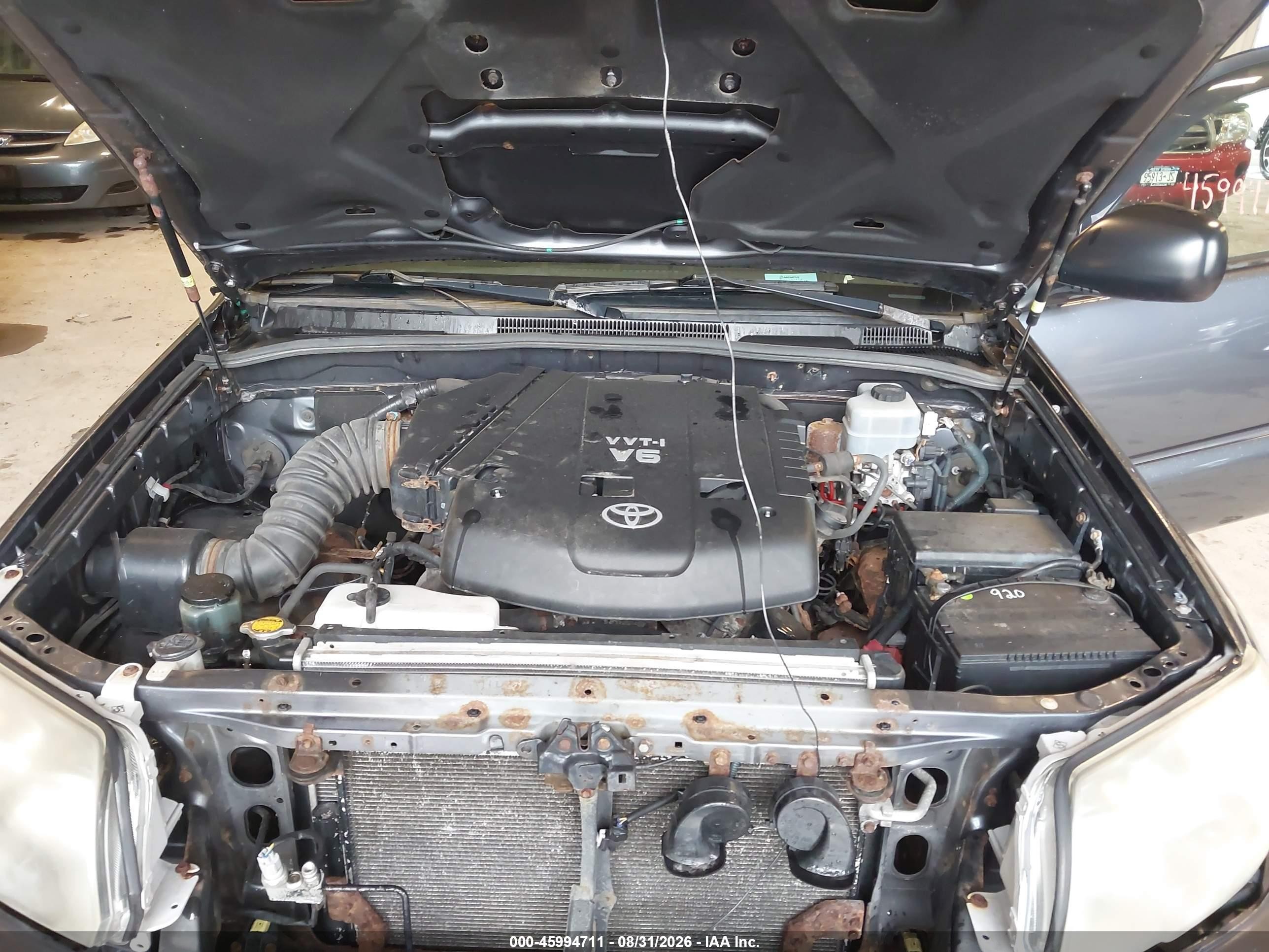 2006 Toyota 4runner Sr5 V6 Серый vin: JTEBU14R260104828