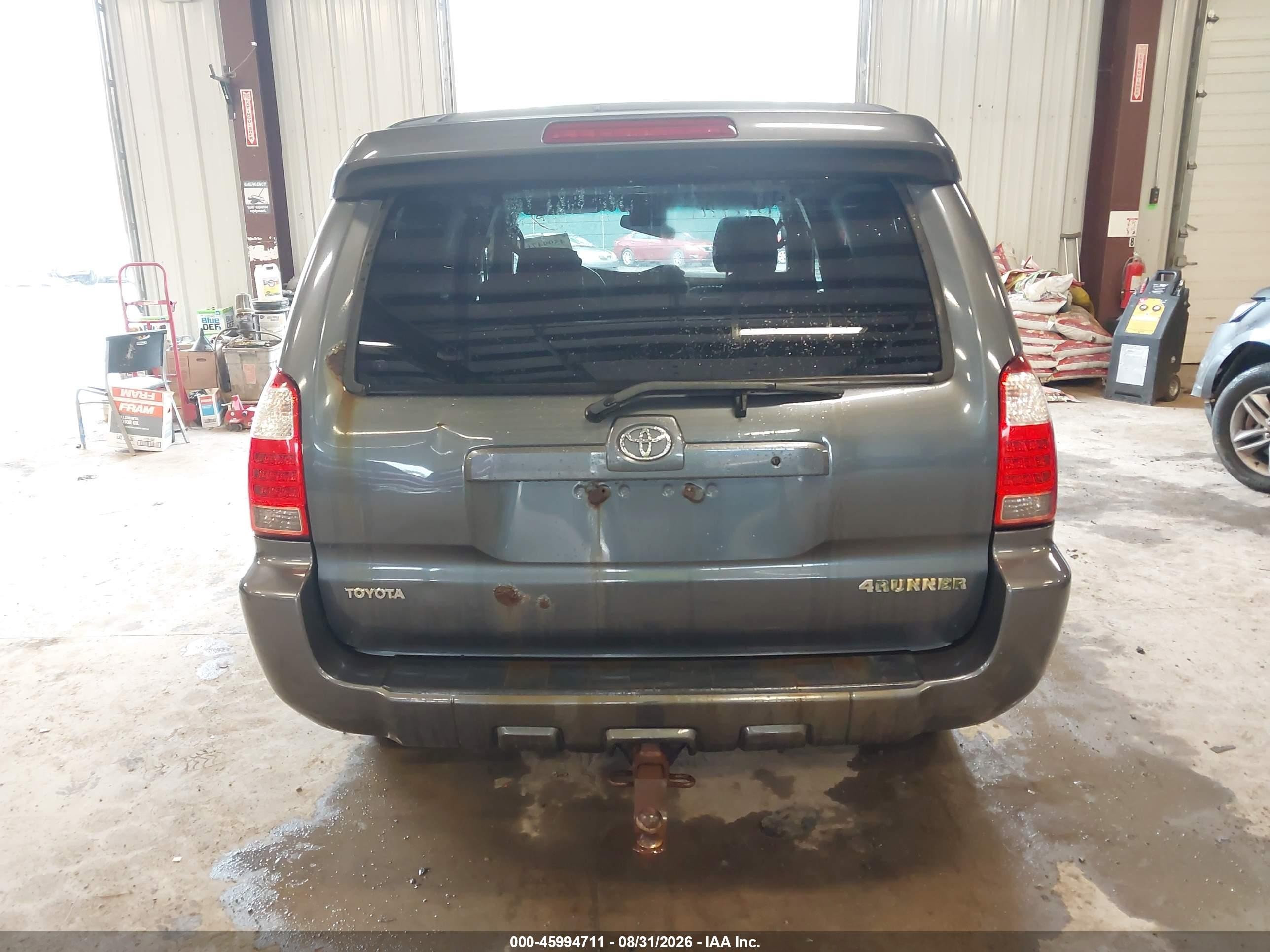 2006 Toyota 4runner Sr5 V6 Серый vin: JTEBU14R260104828