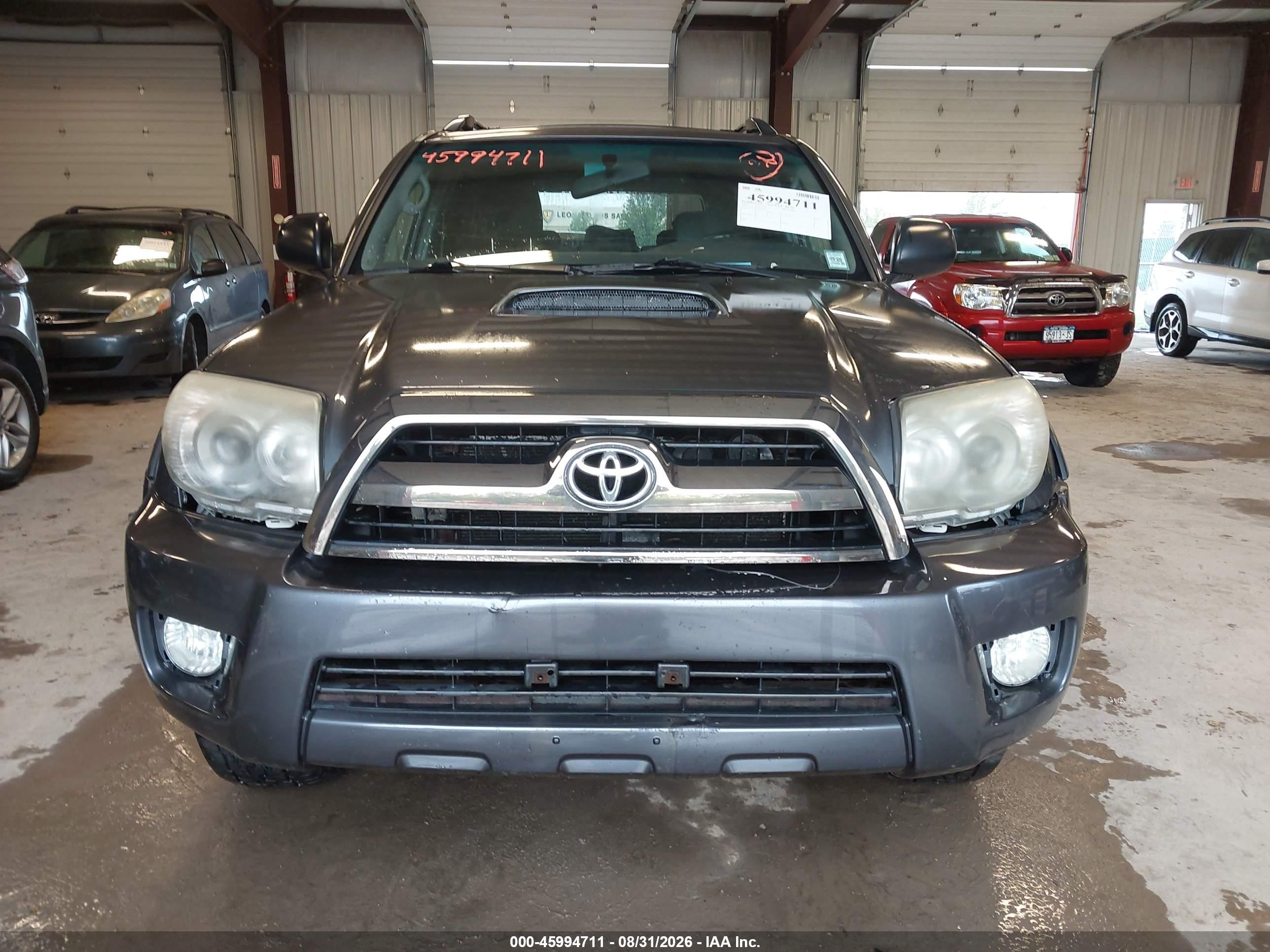 2006 Toyota 4runner Sr5 V6 Серый vin: JTEBU14R260104828