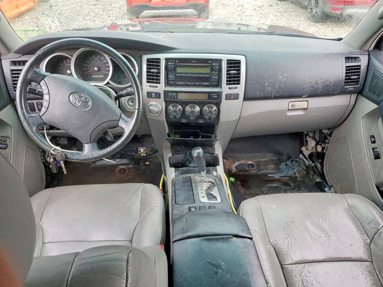 2006 Toyota 4runner Sr5 Серый vin: JTEBU14R268065417