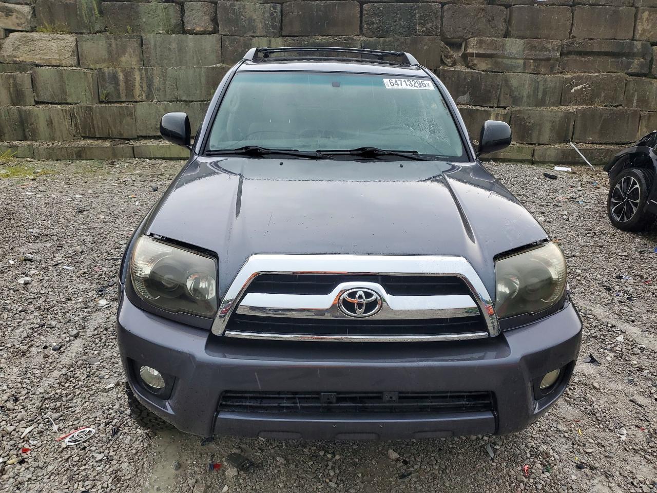 2006 Toyota 4runner Sr5 Серый vin: JTEBU14R268065417