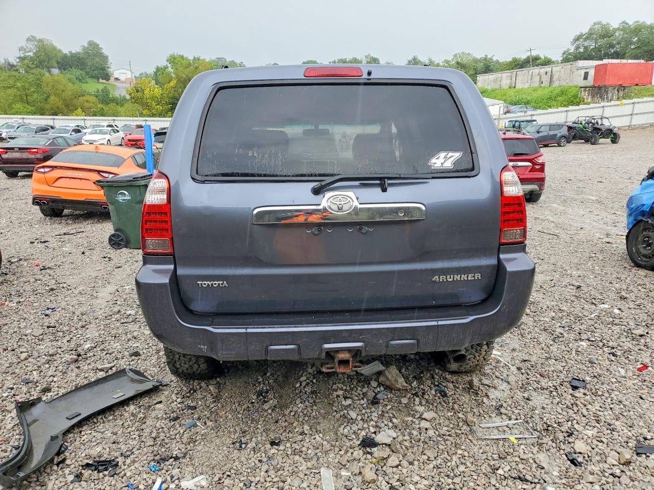 2006 Toyota 4runner Sr5 Серый vin: JTEBU14R268065417