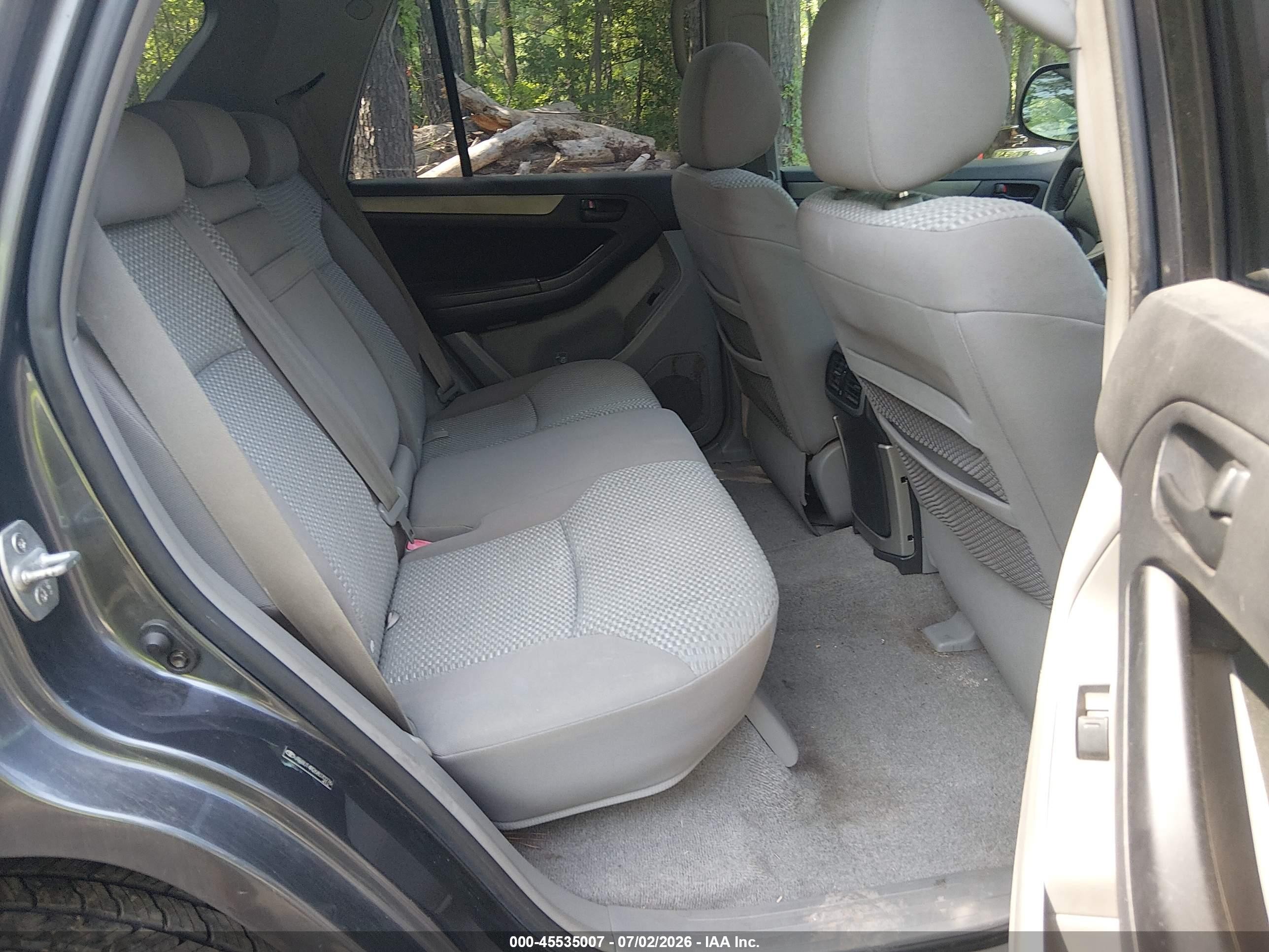 2006 Toyota 4runner Sr5 V6 Серый vin: JTEBU14R268070276