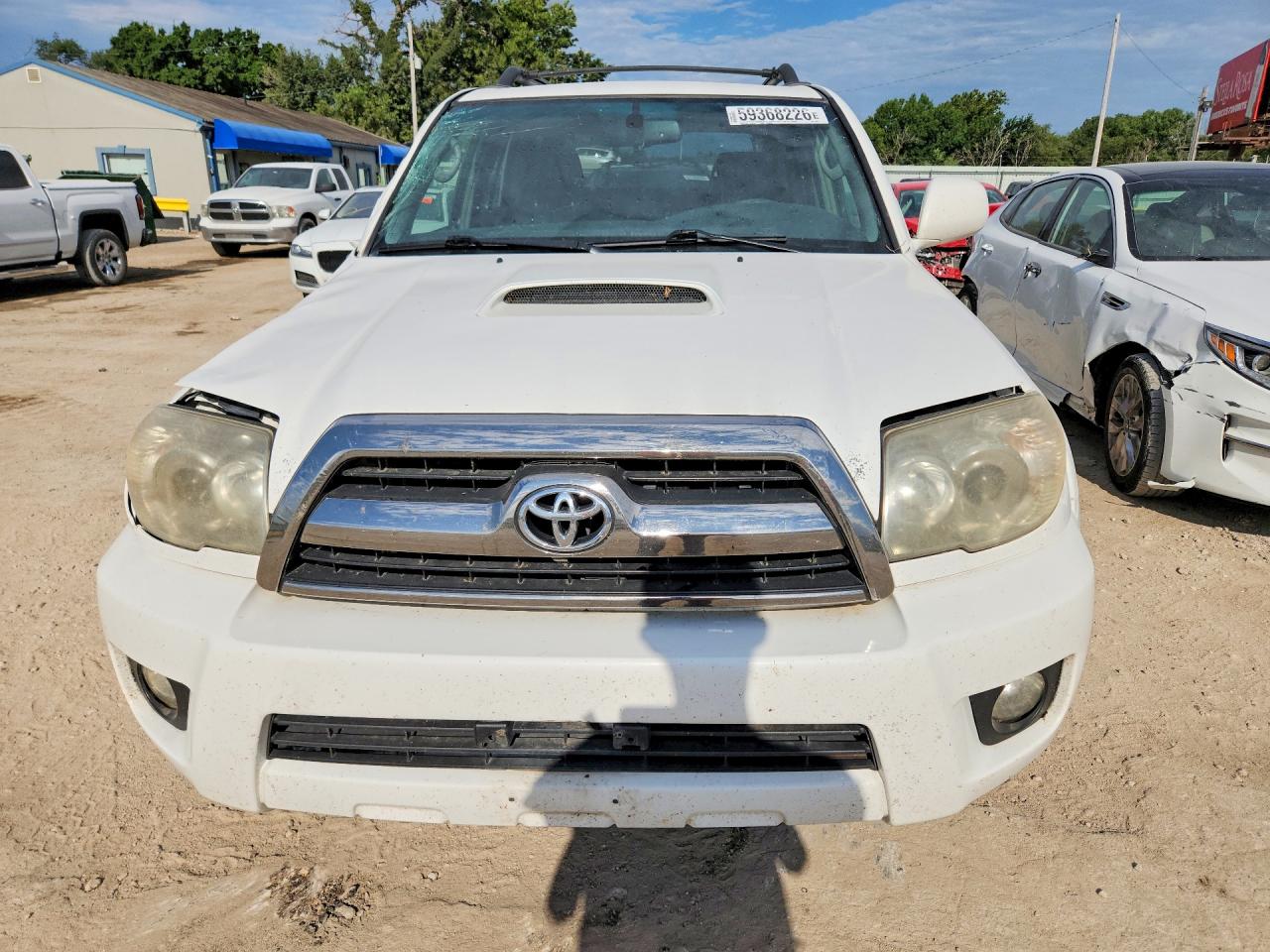 2007 Toyota 4runner Sport Edition White vin: JTEBU14R270110971