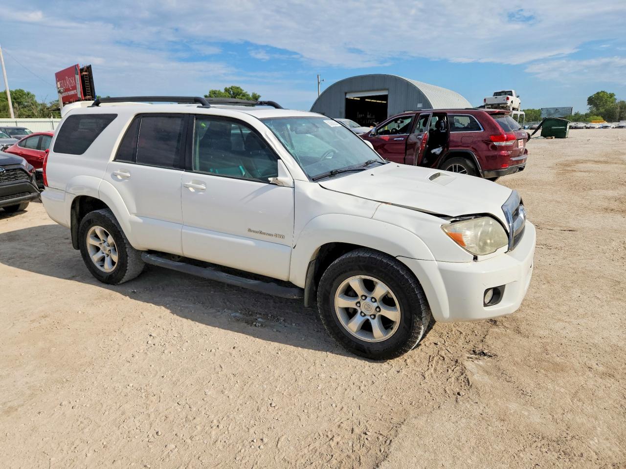 2007 Toyota 4runner Sport Edition White vin: JTEBU14R270110971