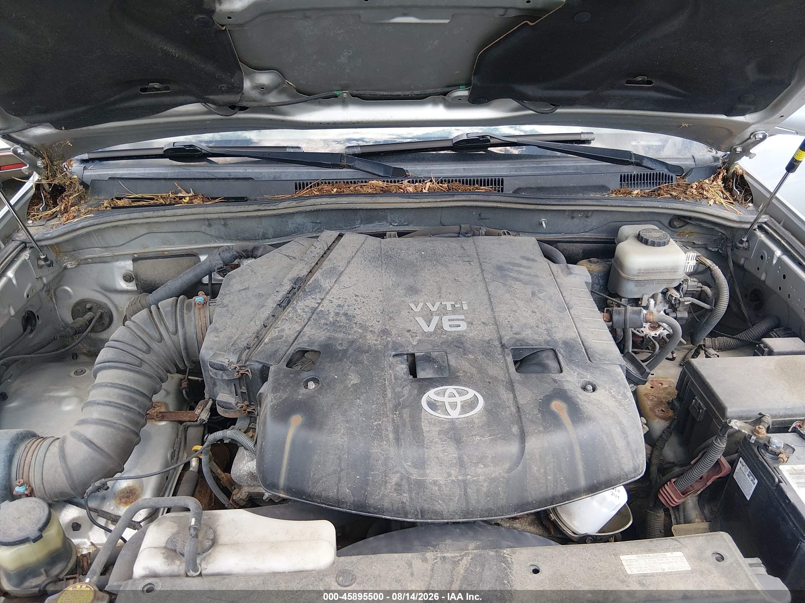 2007 Toyota 4runner Sr5 Sport Silver vin: JTEBU14R270118858