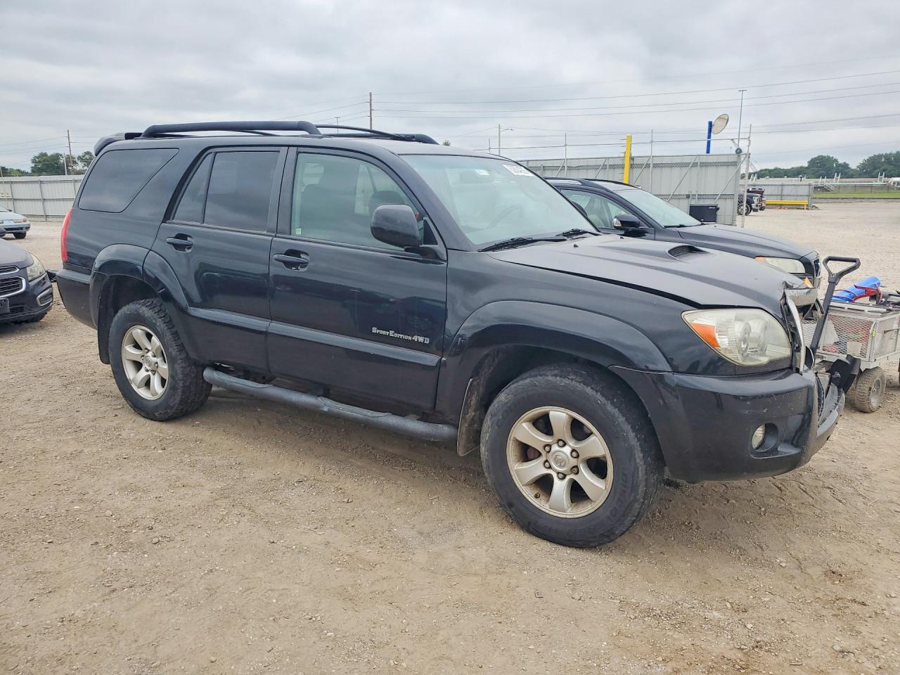 2007 Toyota 4runner Sport Edition Черный vin: JTEBU14R270120108