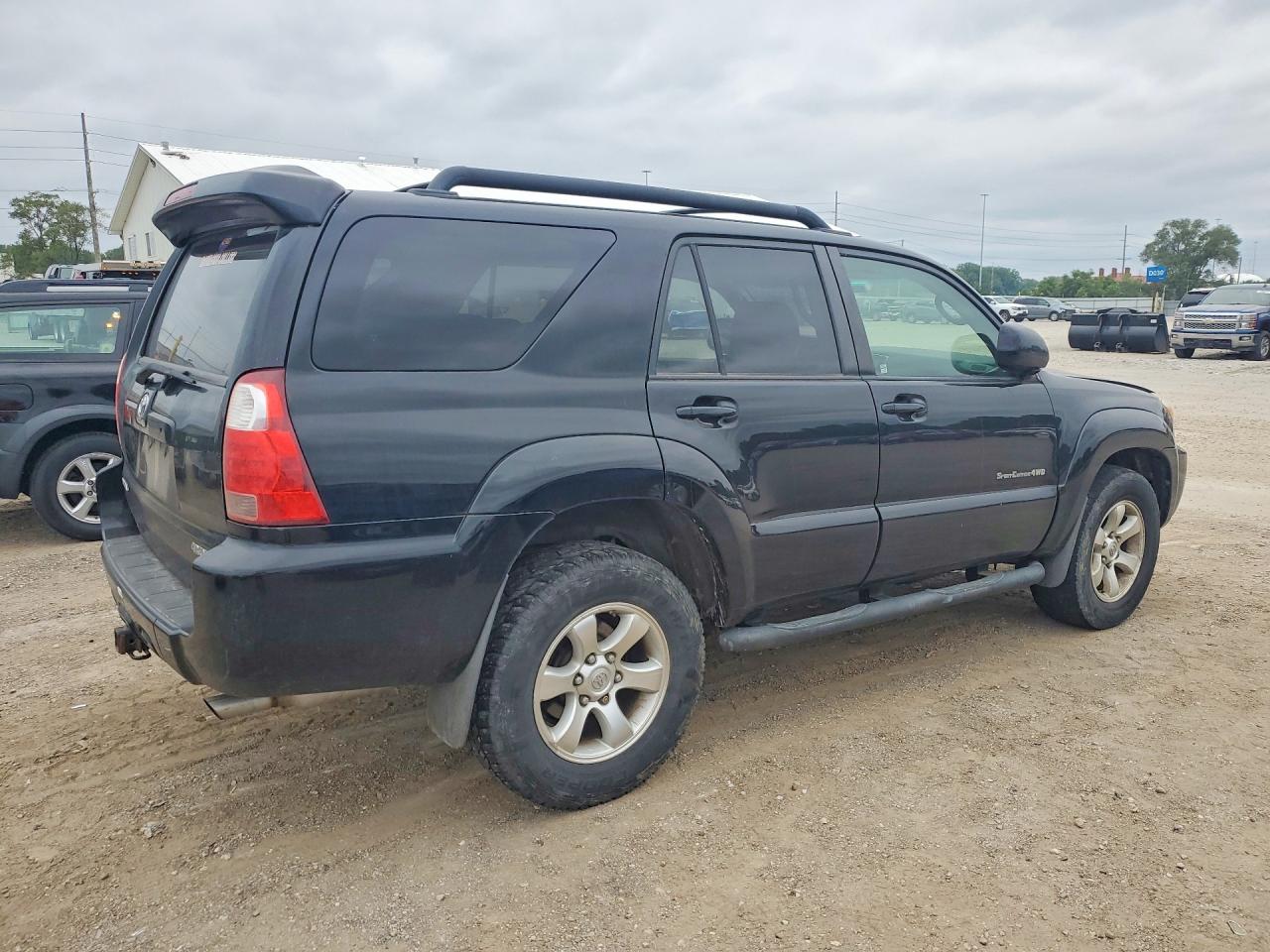 2007 Toyota 4runner Sport Edition Черный vin: JTEBU14R270120108
