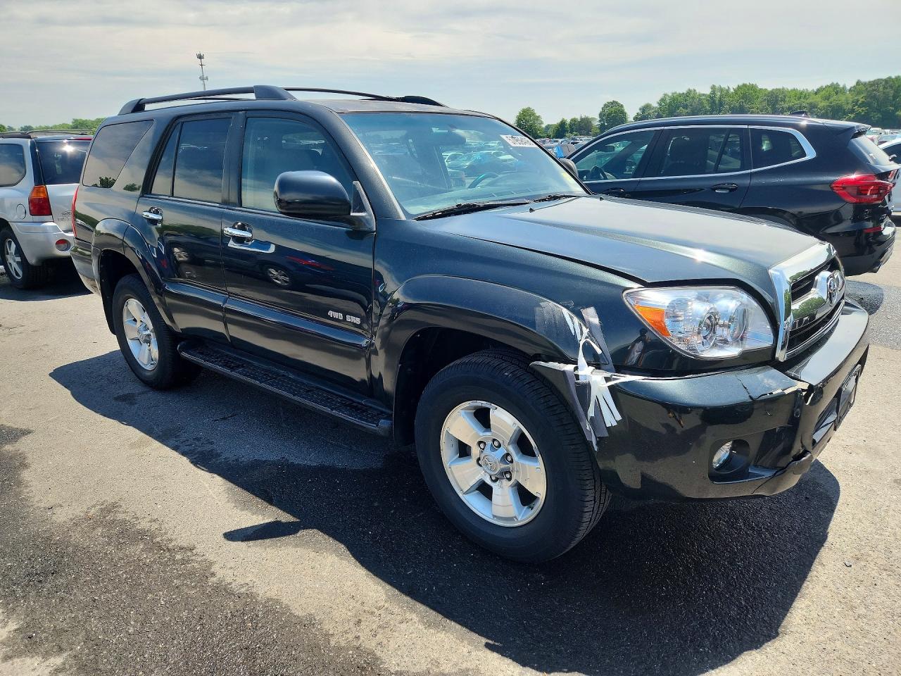 2007 Toyota 4runner Sr5 Черный vin: JTEBU14R278079013