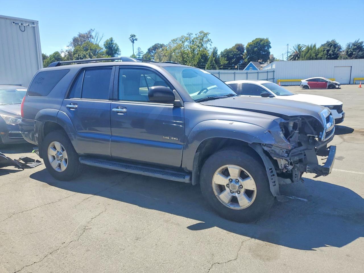 2007 Toyota 4runner Sr5 Gray vin: JTEBU14R278081960