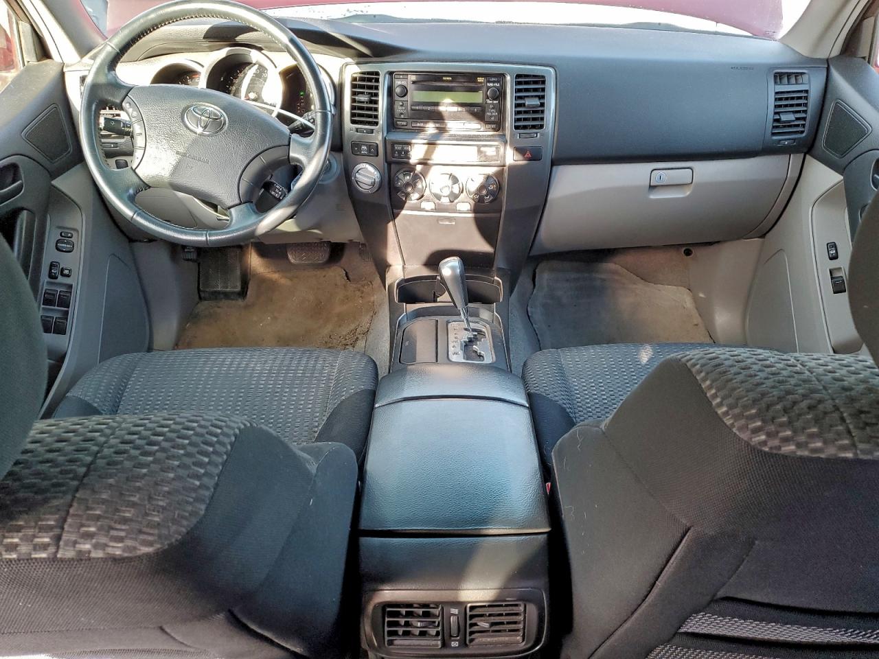 2007 Toyota 4runner Sr5 Burgundy vin: JTEBU14R278088391