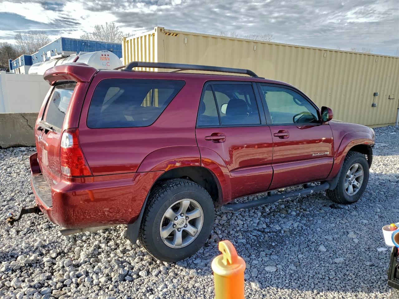 2007 Toyota 4runner Sr5 Burgundy vin: JTEBU14R278088391