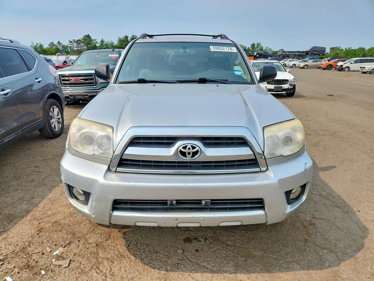 2007 Toyota 4runner Sr5 Silver vin: JTEBU14R278093400