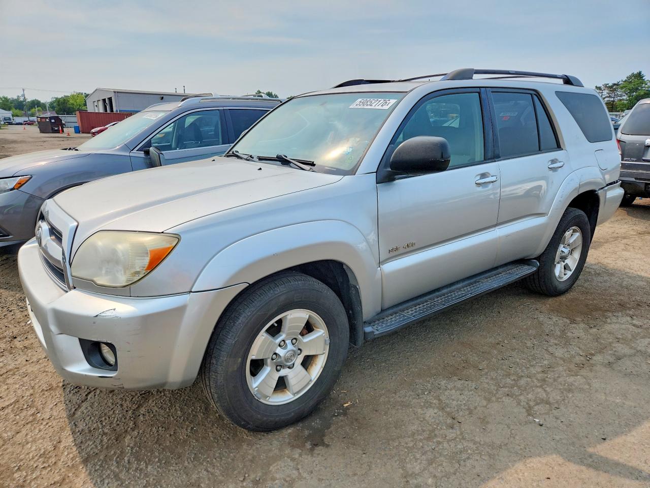 2007 Toyota 4runner Sr5 Silver vin: JTEBU14R278093400