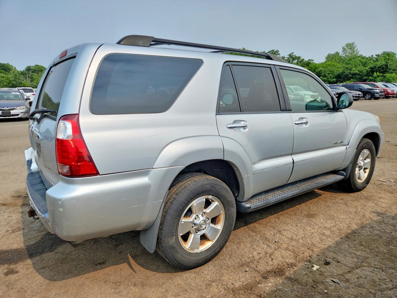 2007 Toyota 4runner Sr5 Silver vin: JTEBU14R278093400