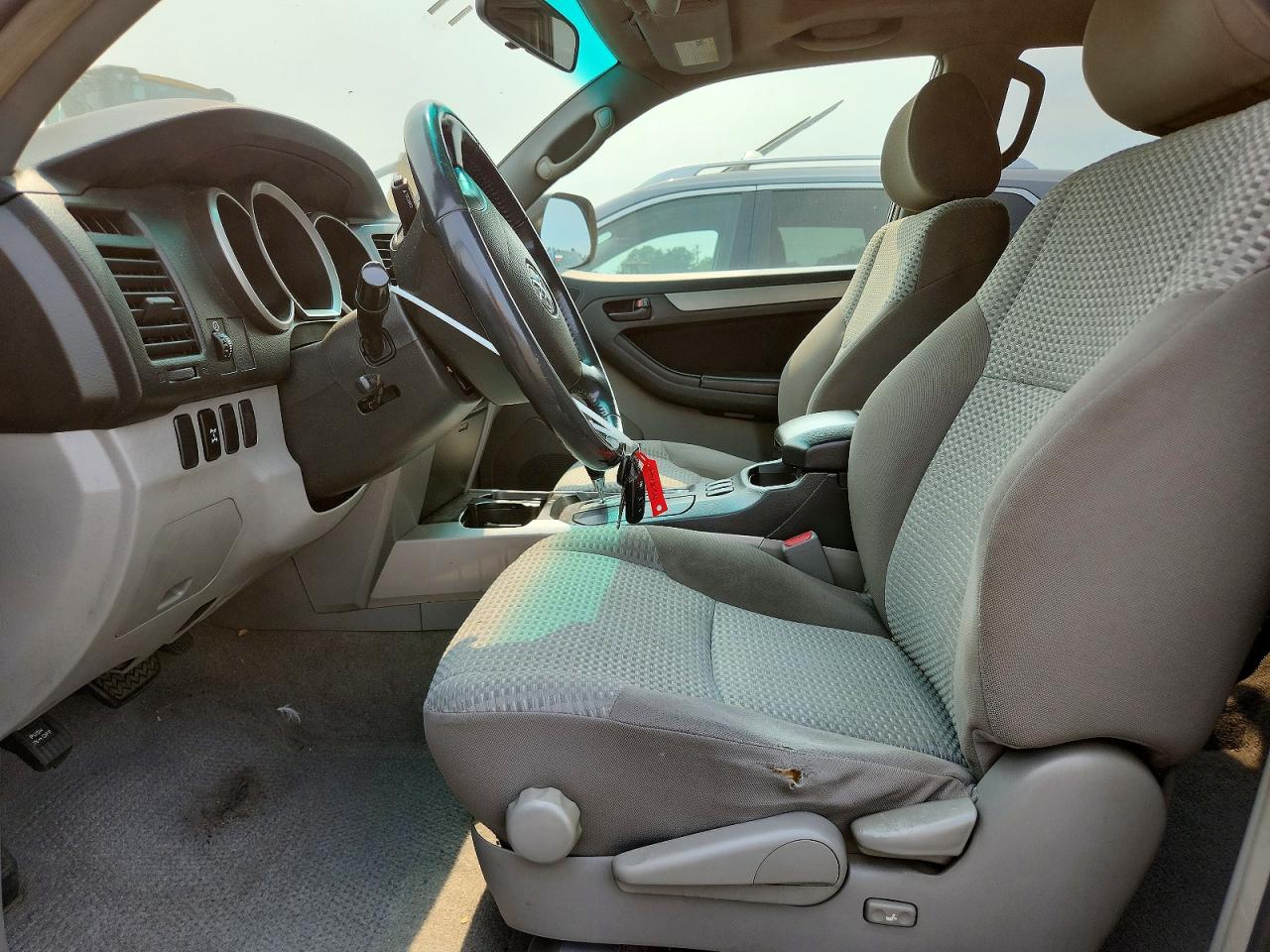 2007 Toyota 4runner Sr5 Silver vin: JTEBU14R278093400