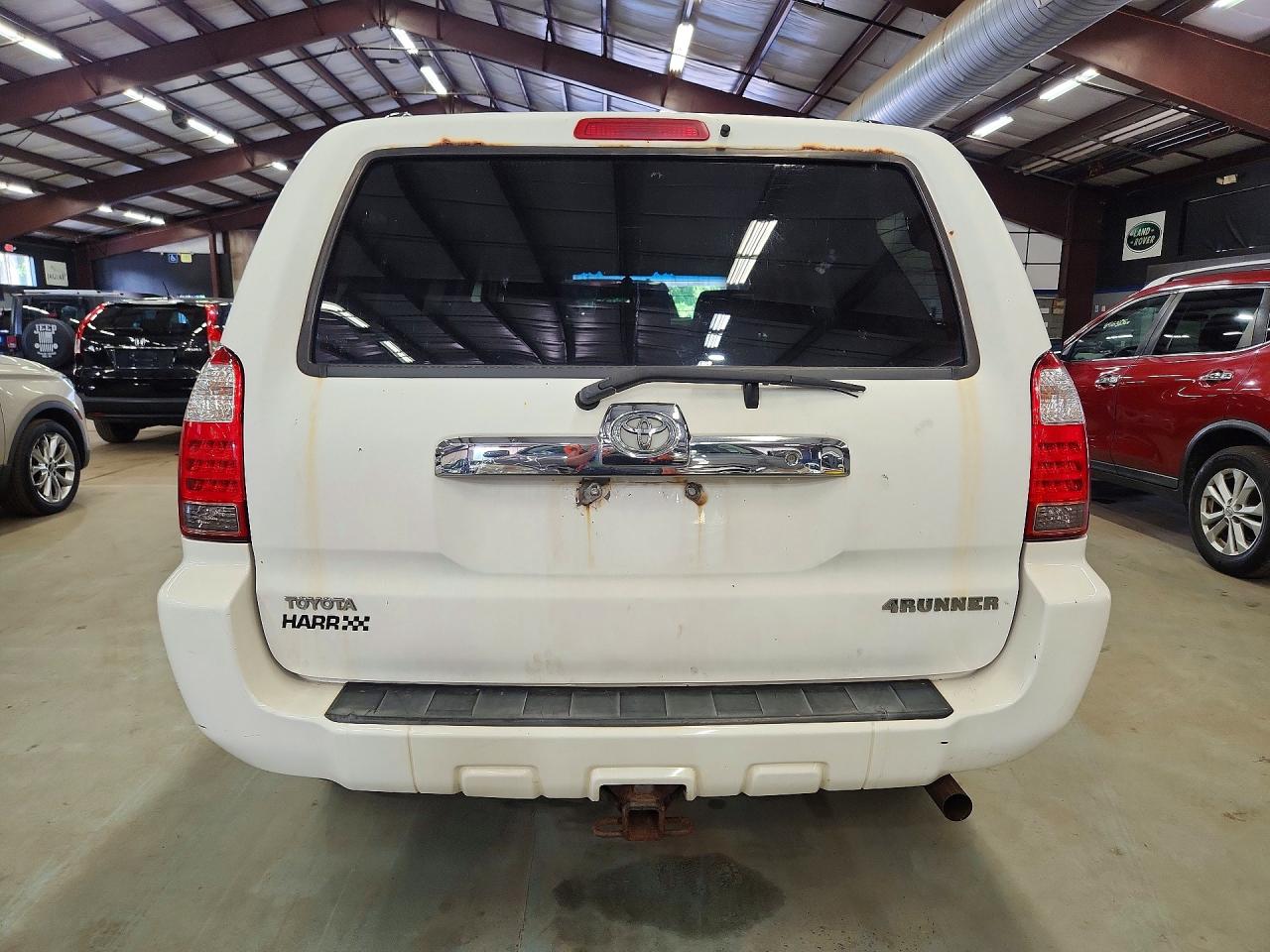 2008 Toyota 4runner White vin: JTEBU14R280128856