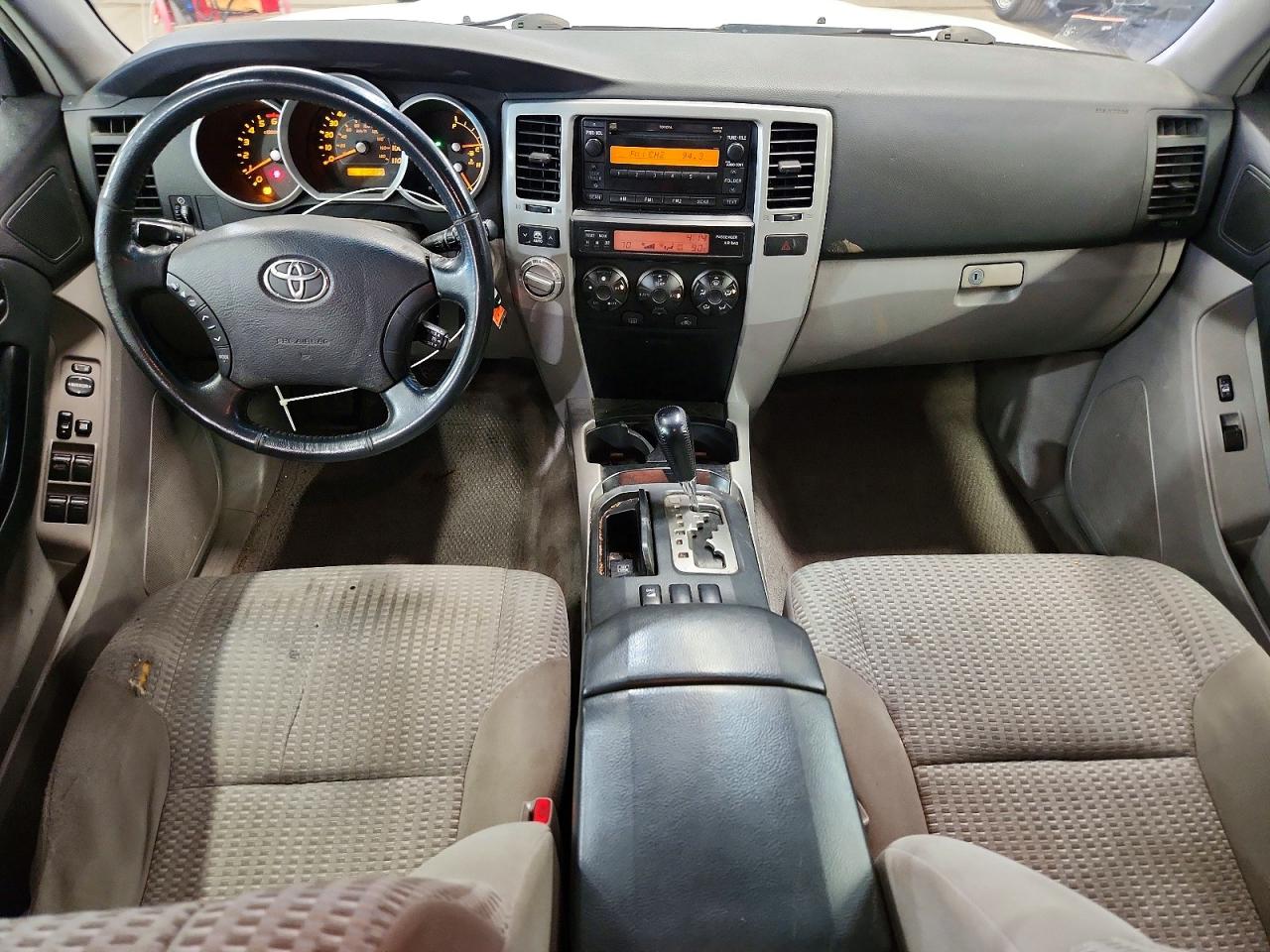 2008 Toyota 4runner White vin: JTEBU14R280128856