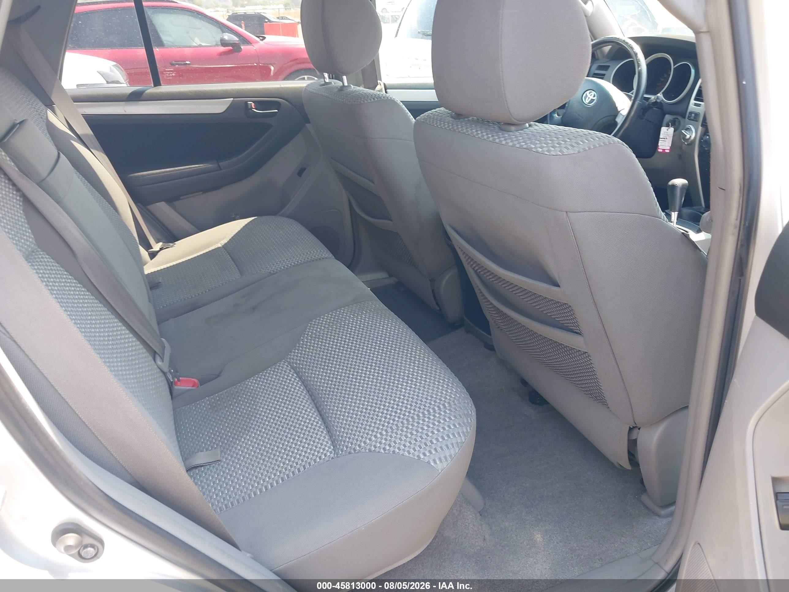 2008 Toyota 4runner Sr5 V6 Gray vin: JTEBU14R28K001142