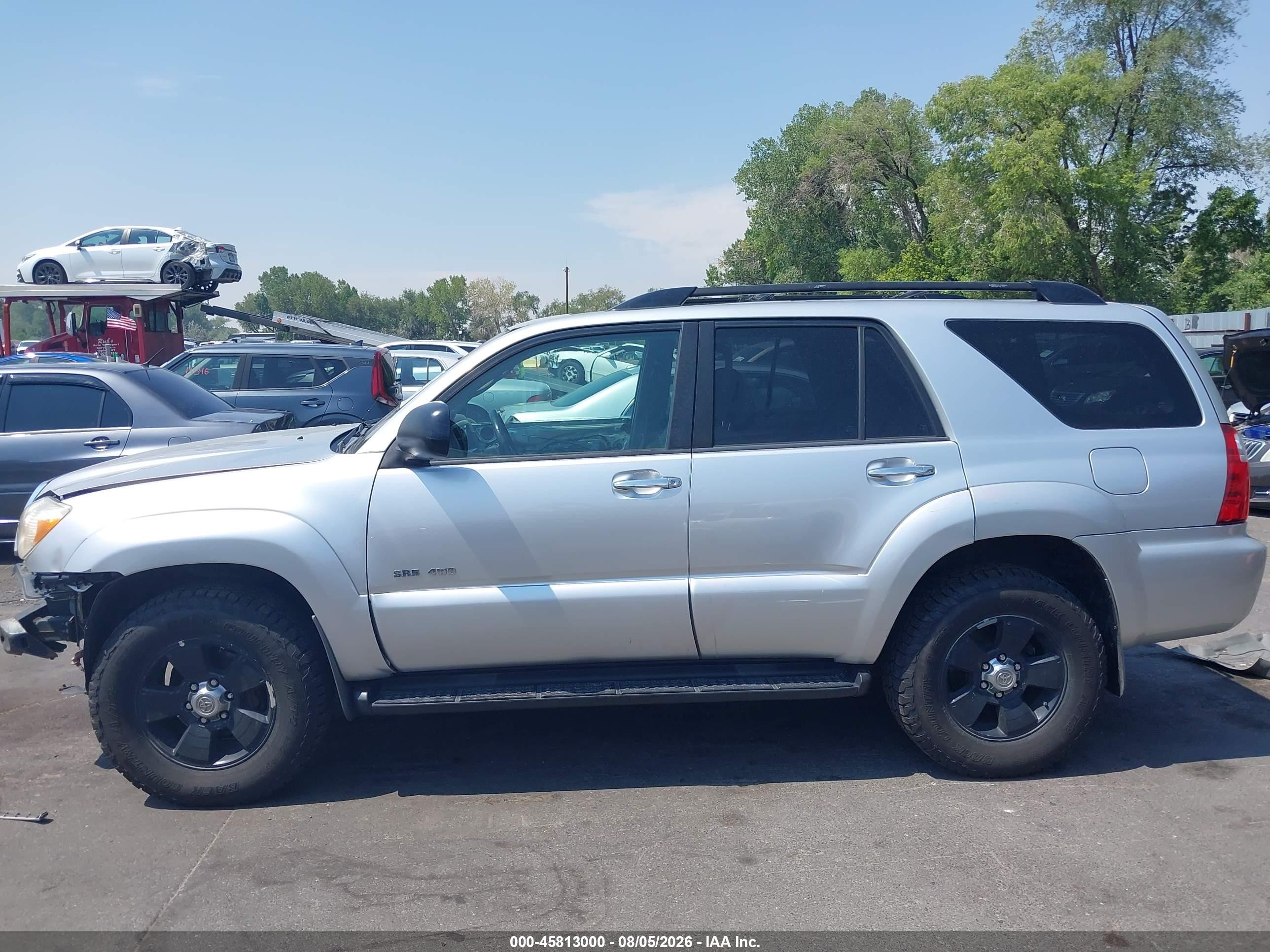 2008 Toyota 4runner Sr5 V6 Gray vin: JTEBU14R28K001142