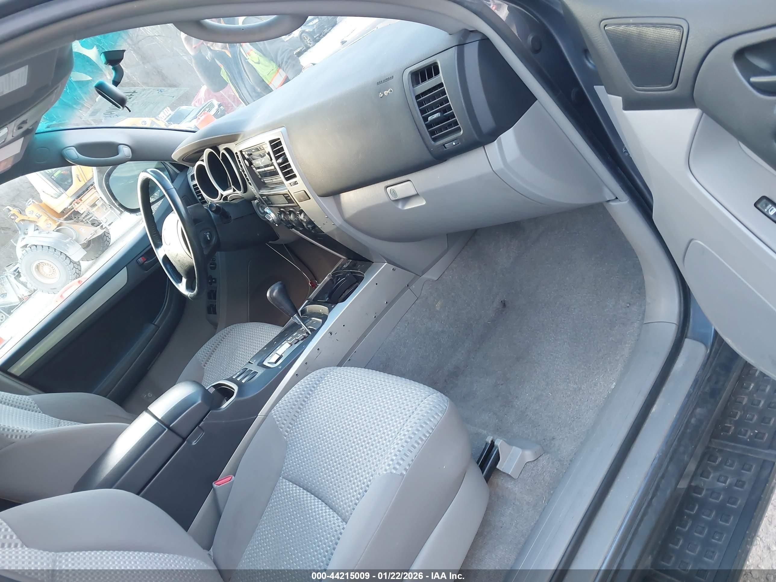 2008 Toyota 4runner Sr5 V6 Gray vin: JTEBU14R28K026316