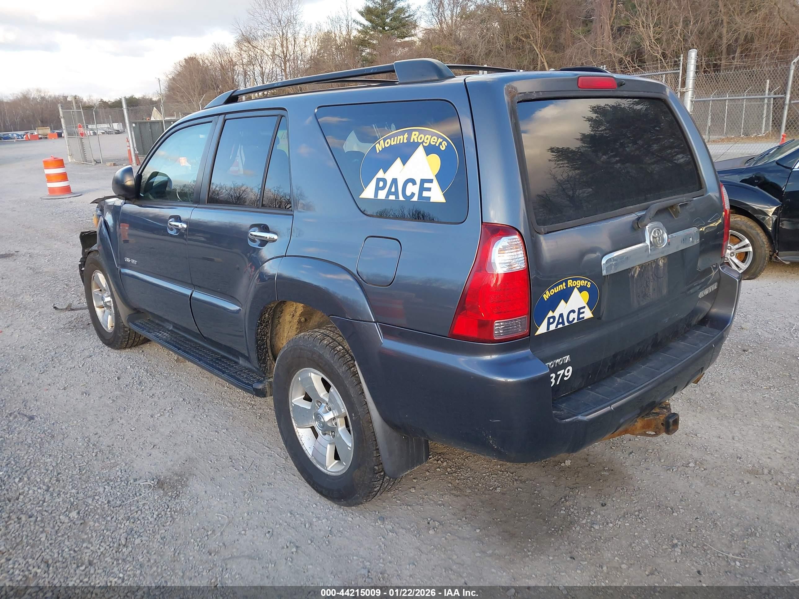 2008 Toyota 4runner Sr5 V6 Gray vin: JTEBU14R28K026316