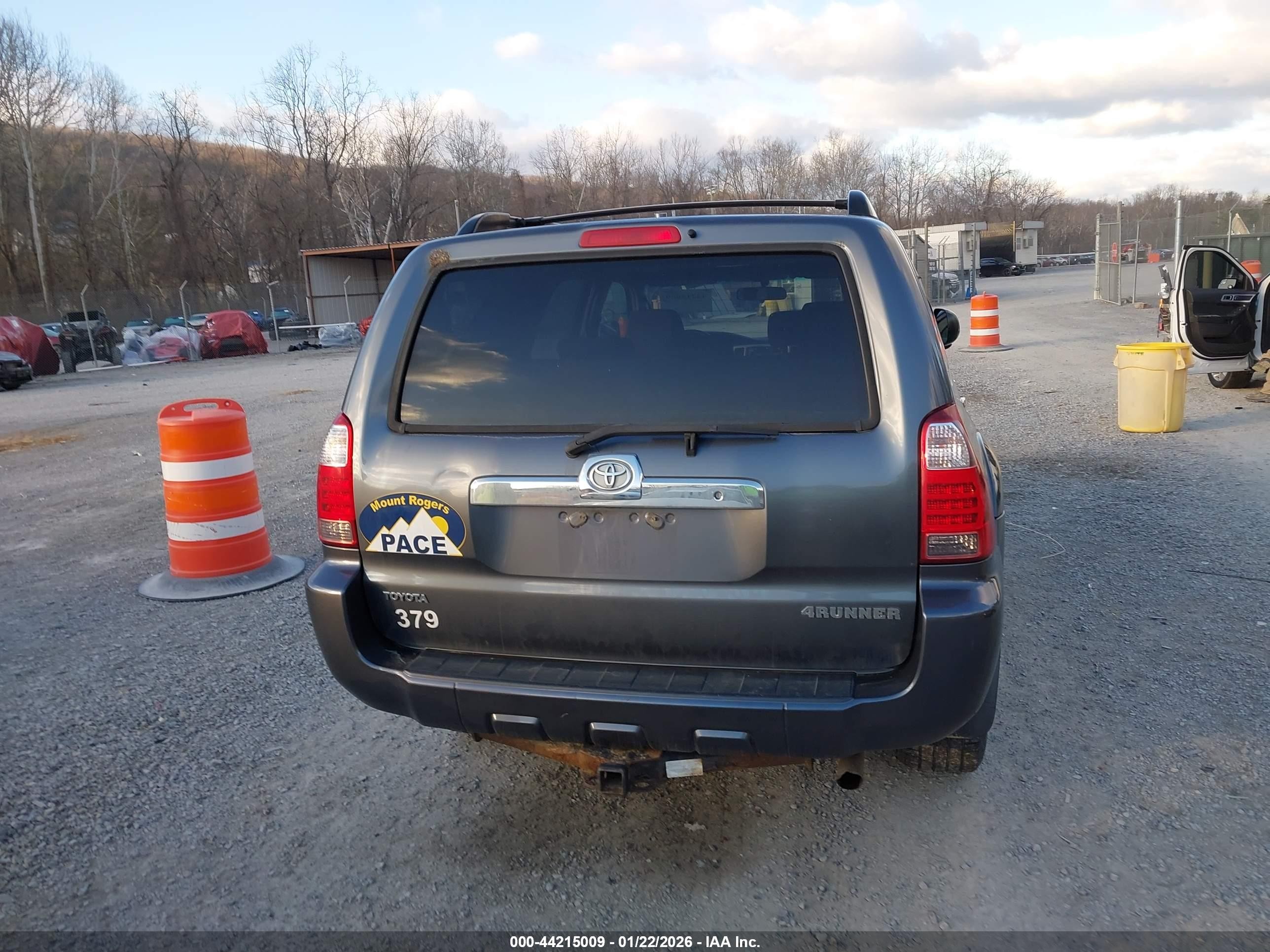 2008 Toyota 4runner Sr5 V6 Gray vin: JTEBU14R28K026316