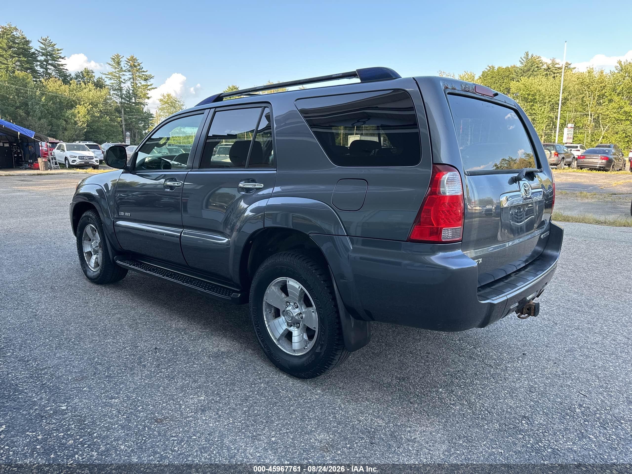 2008 Toyota 4runner Sr5 V6 Blue vin: JTEBU14R28K033637