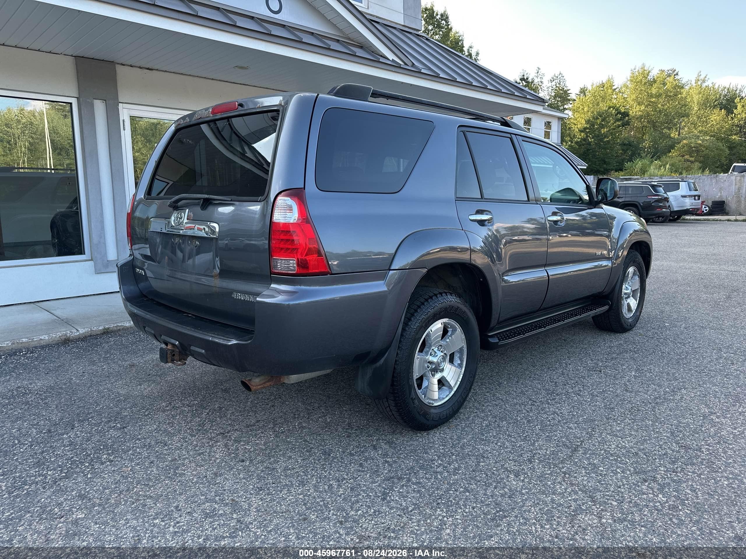 2008 Toyota 4runner Sr5 V6 Blue vin: JTEBU14R28K033637