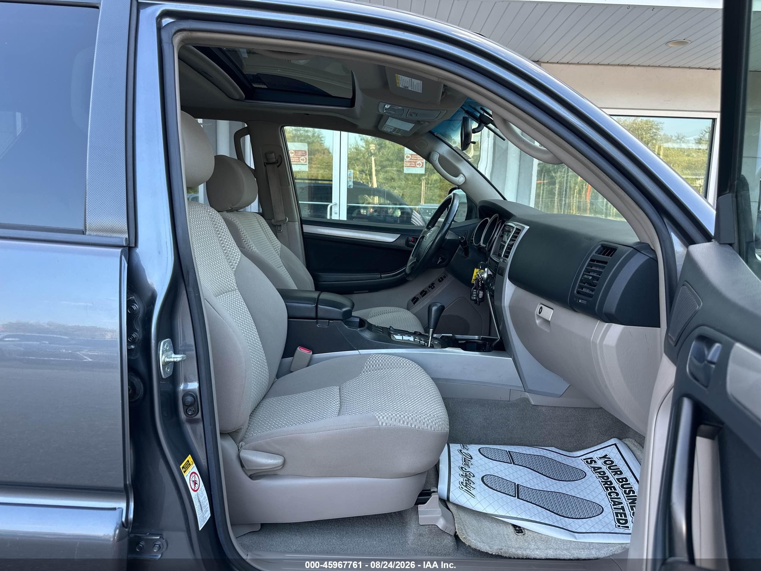 2008 Toyota 4runner Sr5 V6 Blue vin: JTEBU14R28K033637
