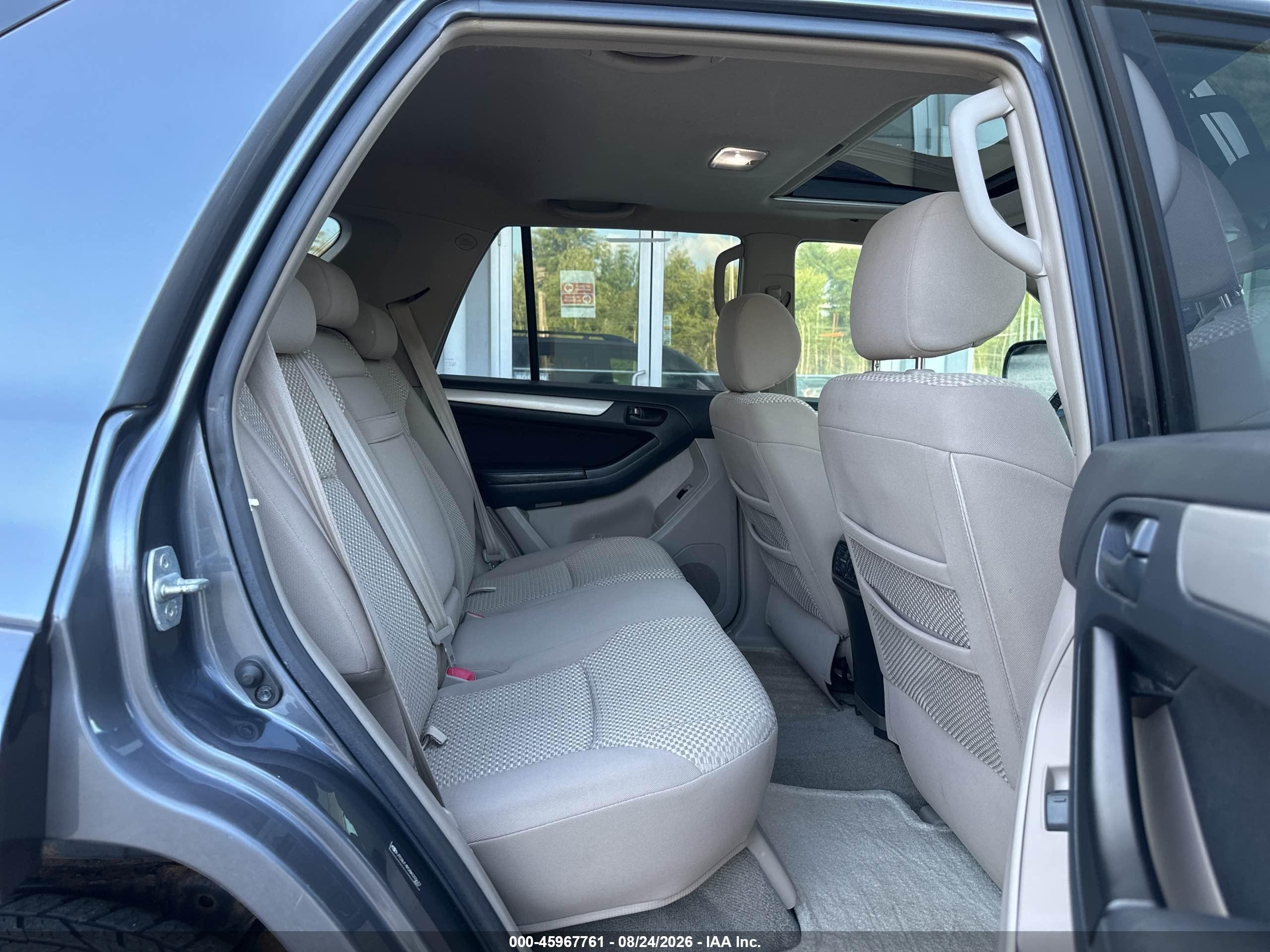 2008 Toyota 4runner Sr5 V6 Blue vin: JTEBU14R28K033637