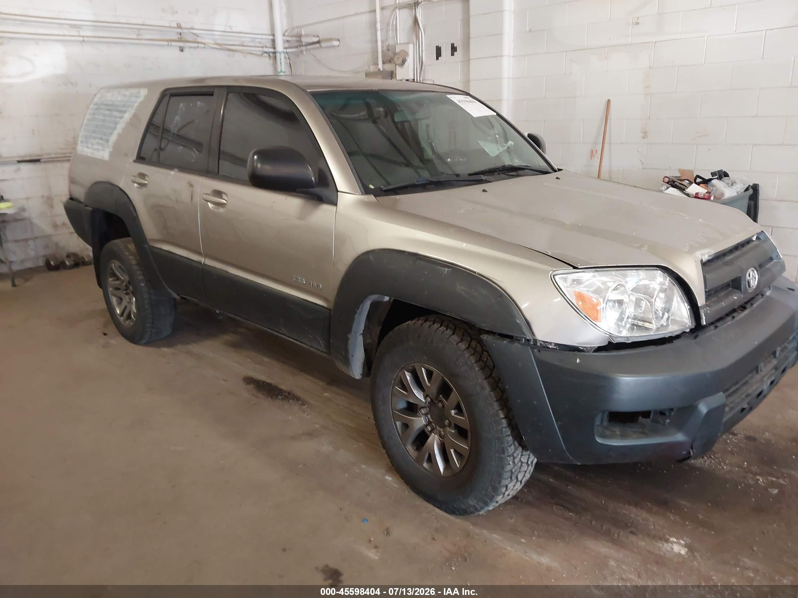 2003 Toyota 4runner Sr5 V6 Золотой vin: JTEBU14R330001509