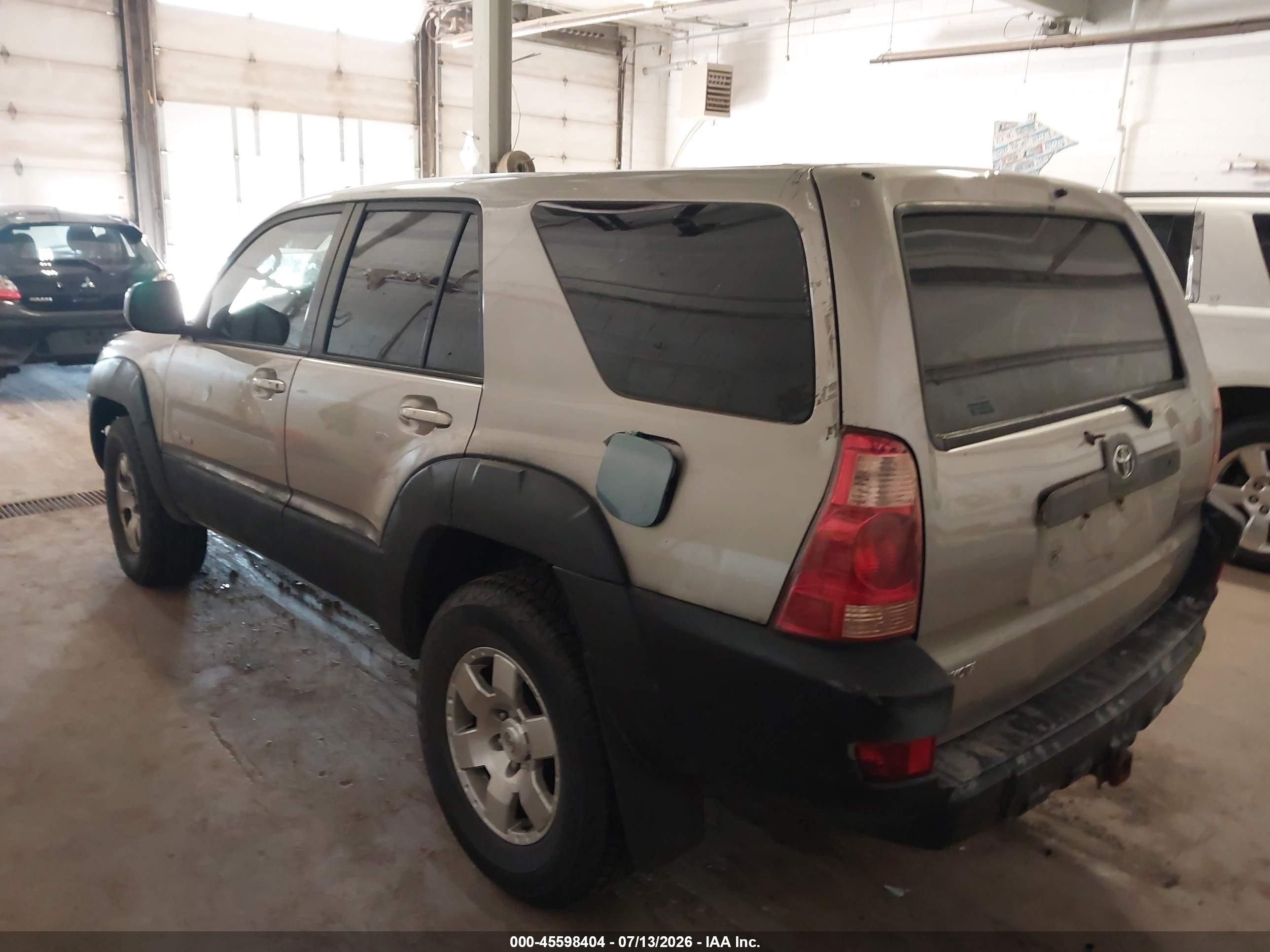 2003 Toyota 4runner Sr5 V6 Gold vin: JTEBU14R330001509