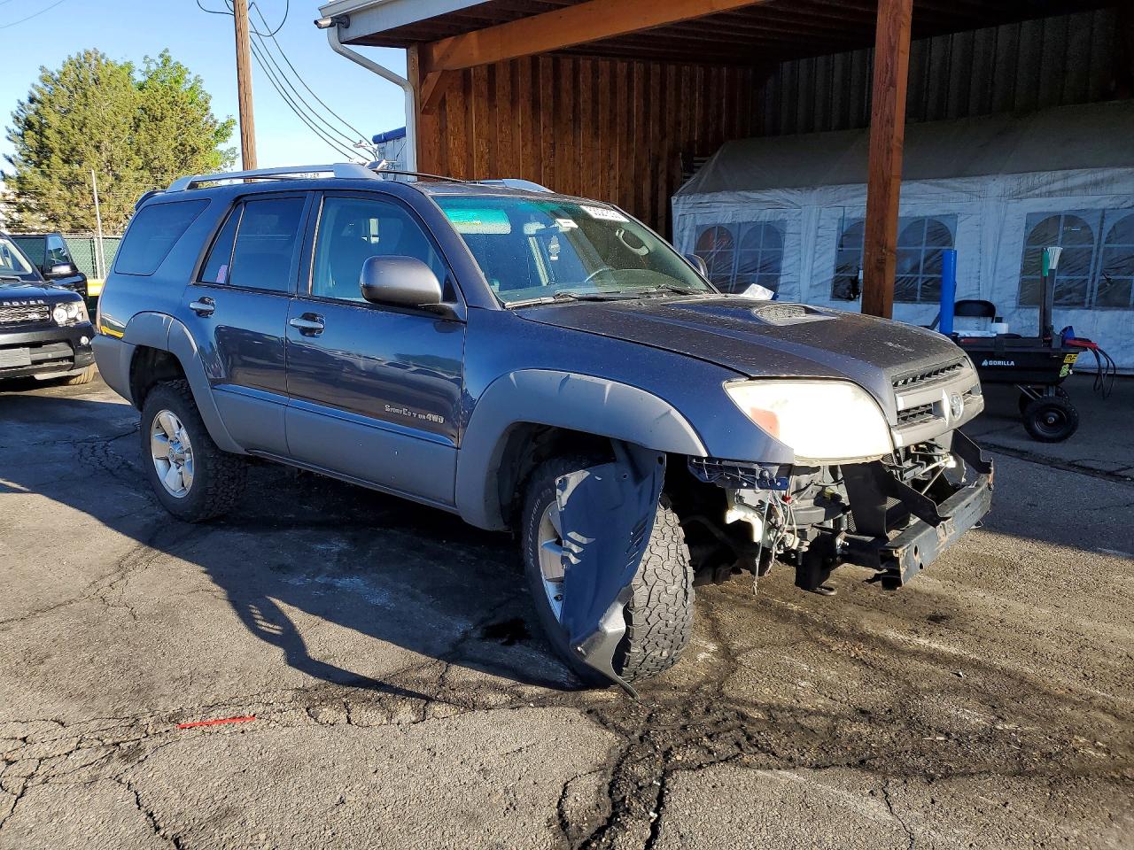 2003 Toyota 4runner Sport Edition Серый vin: JTEBU14R338007327