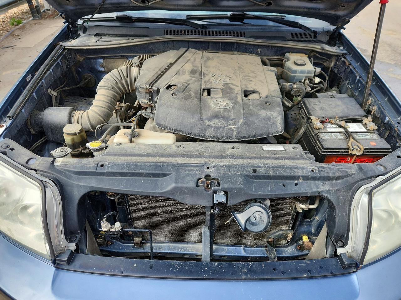 2004 Toyota 4runner Sr5 Blue vin: JTEBU14R340023706