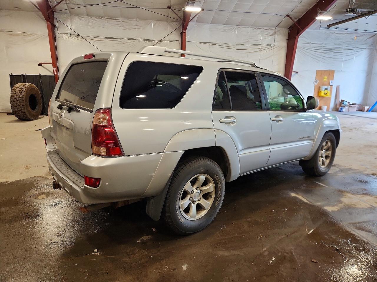 2004 Toyota 4runner Sport Edition Silver vin: JTEBU14R340025293