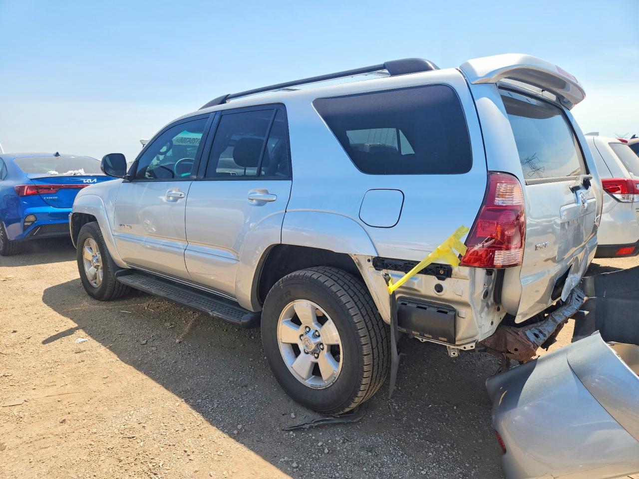 2004 Toyota 4runner Sr5 Silver vin: JTEBU14R348011654
