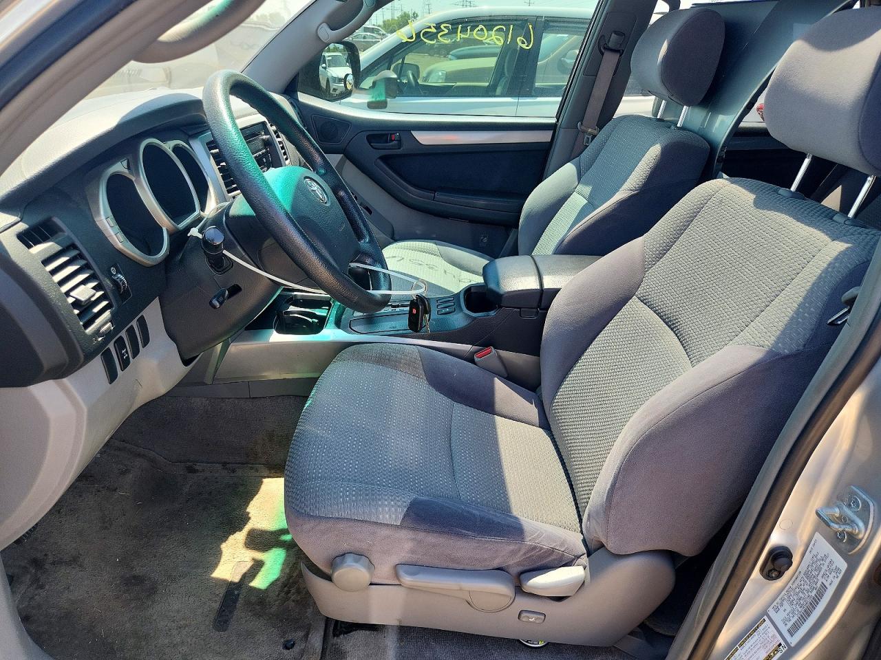 2004 Toyota 4runner Sr5 Silver vin: JTEBU14R348011654