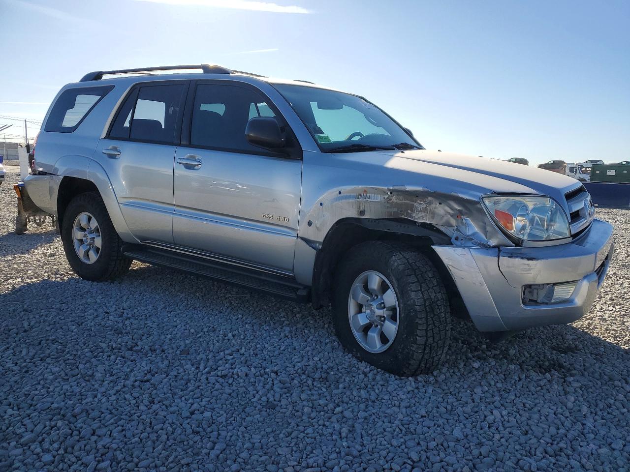 2004 Toyota 4runner Sr5 Silver vin: JTEBU14R348011900