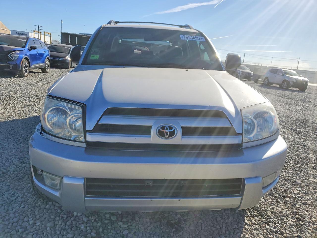 2004 Toyota 4runner Sr5 Silver vin: JTEBU14R348011900