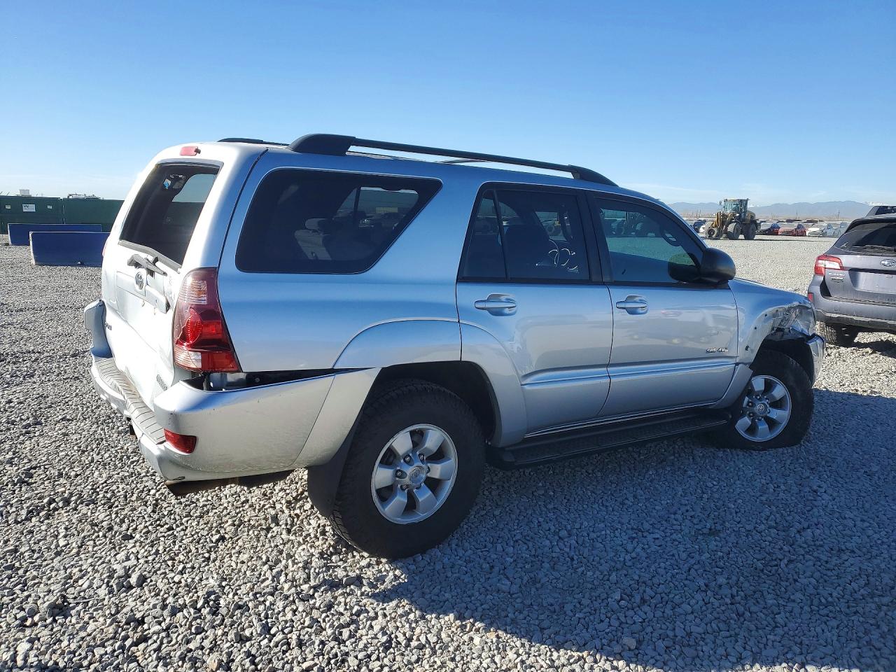 2004 Toyota 4runner Sr5 Silver vin: JTEBU14R348011900