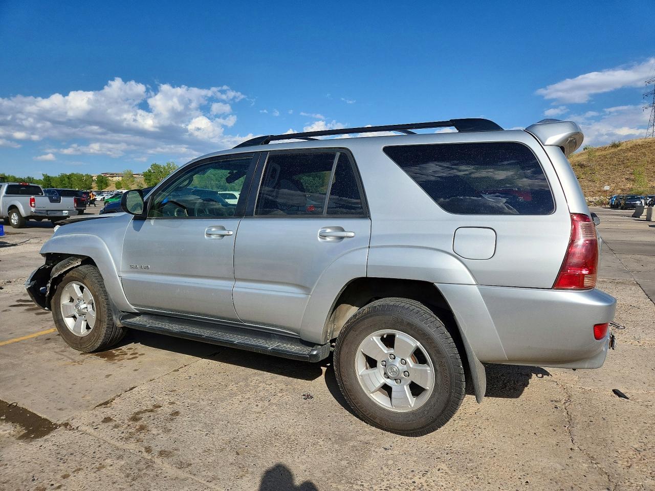 2005 Toyota 4runner Sr5 Silver vin: JTEBU14R350057162