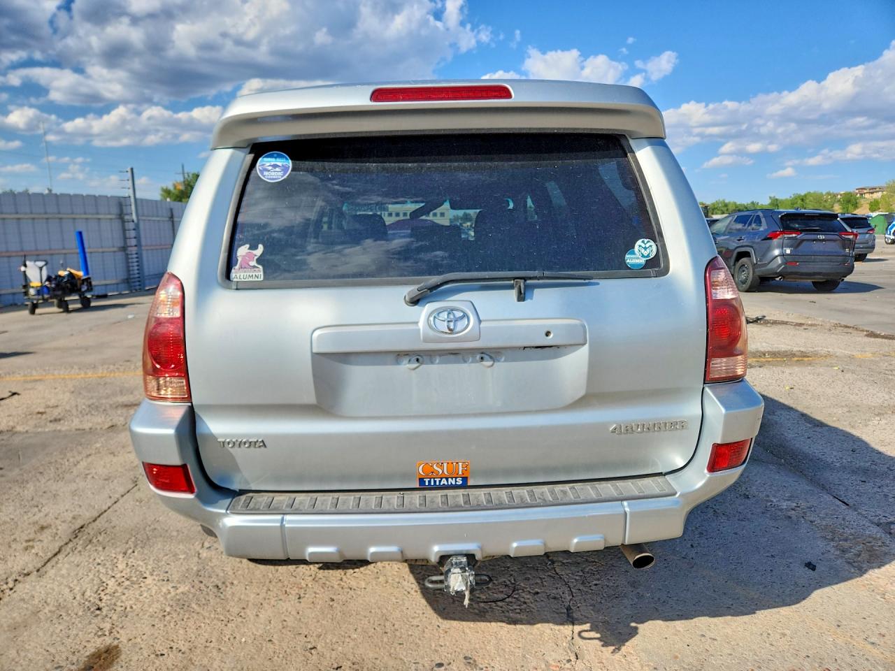 2005 Toyota 4runner Sr5 Silver vin: JTEBU14R350057162