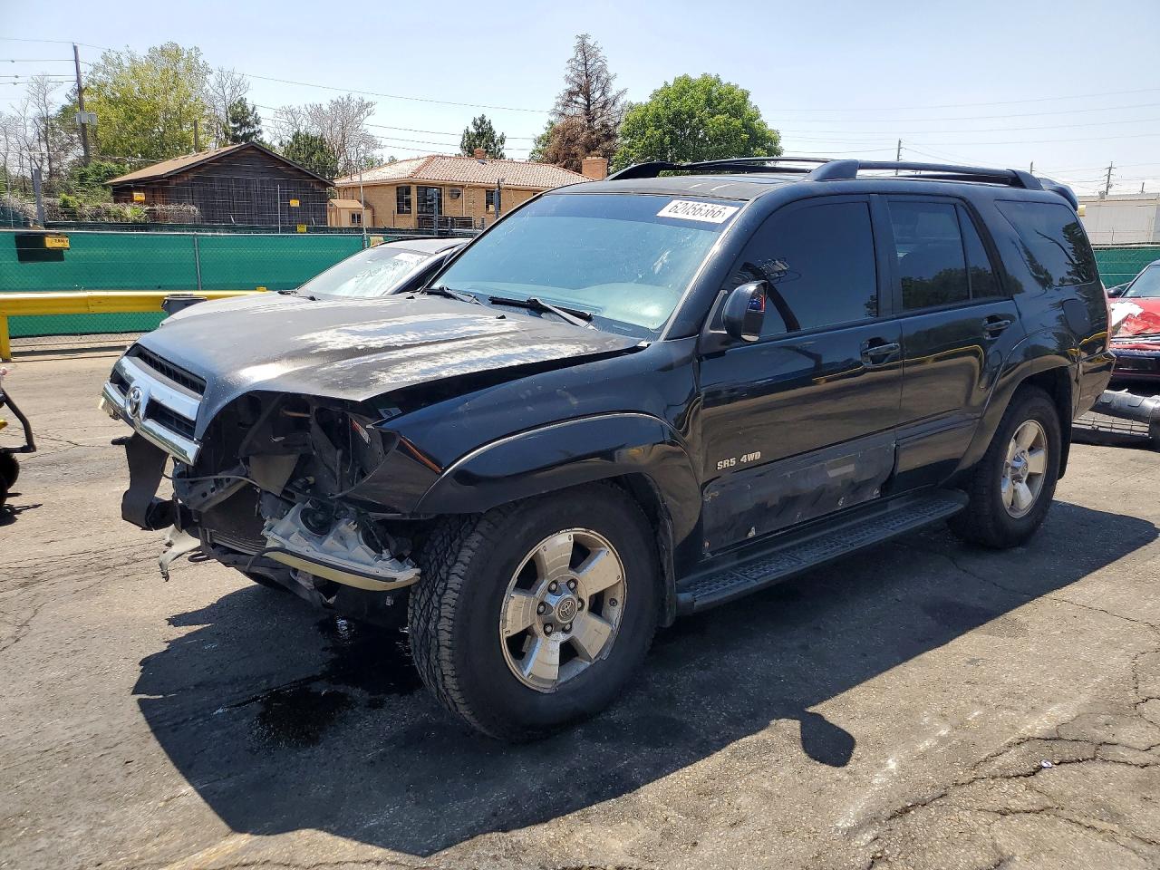 2005 Toyota 4runner Sr5 Black vin: JTEBU14R350058473